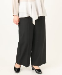 eur3/【大きいサイズ】センタープレスワイドパンツ/507937150