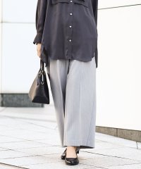 eur3/【大きいサイズ】センタープレスワイドパンツ/507937150