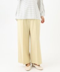 eur3/【大きいサイズ】センタープレスワイドパンツ/507937150