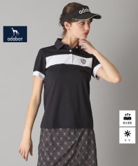 adabat/【新レーベル ADABAT NAVY】UVカット/吸水速乾 カラーブロックポロシャツ/507937651