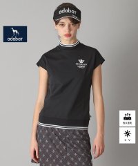 adabat/【新レーベル ADABAT NAVY】UVカット/吸水速乾 ダブルラインモックネックT/507937653