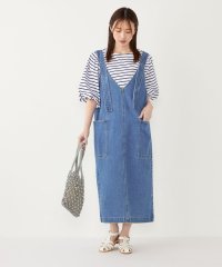 SHIPS Colors WOMEN/SHIPS Colors:〈洗濯機可能〉デニム ジャンパースカート/507937715
