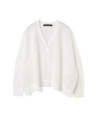 mizuiro ind/mizuiro ind シアーパターンVネックカーディガン/507944156