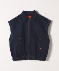 SHIPS any WOMEN/UNIVERSAL OVERALL:〈洗濯機可能〉ジップ ベスト ジャケット/507944270