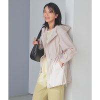 Honeys/ハニーズ Honeys 撥水加工フードブルゾン アウター ブルゾン フードブルゾン はっ水 撥水加工 ストレッチナイロン ナイロン混 無地 フード付き レディー/507944338