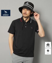 adabat/【新レーベル ADABAT NAVY】UVカット/吸水速乾 ドライカノコラインポロシャツ/507944352