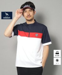 adabat/【新レーベル ADABAT NAVY】UVカット/吸水速乾 ドライハーフジッププルオーバー/507944353