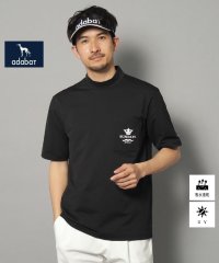 adabat/【新レーベル ADABAT NAVY】UVカット/吸水速乾 ポケット付モックネックT/507944371