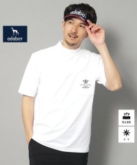 adabat/【新レーベル ADABAT NAVY】UVカット/吸水速乾 ポケット付モックネックT/507944371
