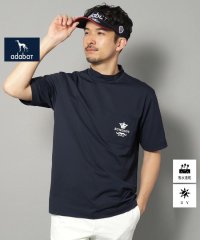 adabat/【新レーベル ADABAT NAVY】UVカット/吸水速乾 ポケット付モックネックT/507944371