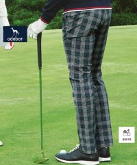 adabat/【新レーベル ADABAT NAVY】接触冷感 クールタッチグレンチェックプリントパンツ/507944373