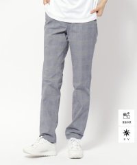 adabat/アダバット adabat UVカット/接触冷感 クールタッチグレンチェックストレートパンツ/507944385