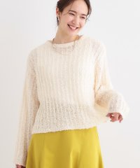 SHOO・LA・RUE/シューラルー SHOO・LA・RUE リボンテープヤーンニットプルオーバー/507944390