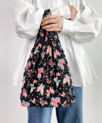 SEU/エスイーユー SEU 全10色！花柄シャーリング絞りバッグ エコバッグ/507944564