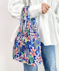 SEU/エスイーユー SEU 全10色！花柄シャーリング絞りバッグ エコバッグ/507944564