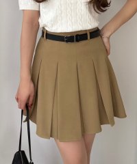 callautia/カラウティア callautia callautia インナーパンツ付プリーツミニスカート/507944607