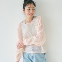 coca/コカ coca シアーメッシュニットトップス/507944905