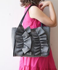 BRAND/ユー U Moelleux【モワルー】フリルトートバッグ/507020311