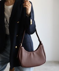 GUSCIO/グッシオ GUSCIO ワンハンドルハーフムーンバッグ/507045736