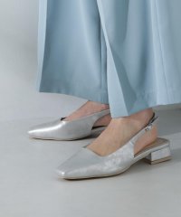 NANO universe/スリングバックスクエアトゥパンプス/507721911