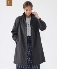 TRANS WORK(L)/【L】【はっ水】【ウォッシャブル】メモリッシュタッサースタンドカラーコート/507898295