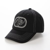 NERDY/ノルディ NERDY LAYOUT STITCH BALL CAP 　レイアウトステッチボールキャップ（ライトグレー）/507913491