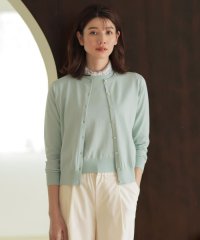 J.PRESS LADIES（LARGE SIZE）/【洗える】BASIC HT COTTON クールネック カーディガン/507920679