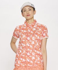 le coq sportif GOLF /ルコックスポルティフ ゴルフ le coq sportif golf 【RIJOUME】ストレッチフォーサーシャツ －リーフ柄－/507932552