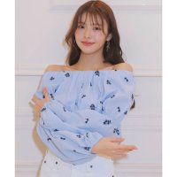 Noela/ノエラ Noela 刺繍2WAYブラウス/507934571