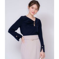 Noela/ノエラ Noela アシメドレープブラウス/507934573