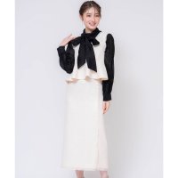 Noela/ノエラ Noela ツイードペプラムセットアップ/507934579