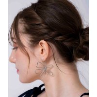 Noela/ノエラ Noela ワイヤーフラワーピアス/507934584