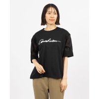 Anna Nicola/アンナニコラ Anna Nicola コード刺繍ロゴ袖シアープルオーバー/507944721