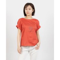 Anna Nicola/アンナニコラ Anna Nicola 袖タックロゴプリントカットソー/507944728