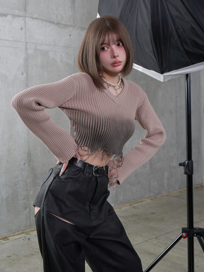 Darich ニット ギンガムチェックニットミニワンピース – Darich (ダーリッチ)