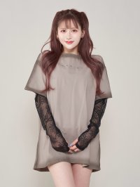 Darich/ダーリッチ Darich インナーレーススプレーTシャツ/507945061