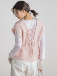 Droite Lautreamont/ドロワット ロートレアモン Droite lautreamont バタフライヤーンビスチェ≪手洗い可能≫/507945083