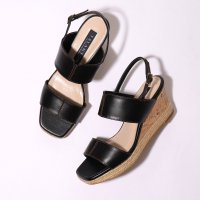 TALANTON by DIANA/タラントン バイ ダイアナ TALANTON by DIANA ステッチワークウェッジソールサンダル/507945283