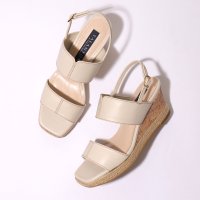 TALANTON by DIANA/タラントン バイ ダイアナ TALANTON by DIANA ステッチワークウェッジソールサンダル/507945283