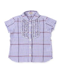 FITH/フィス FITH Frill Gingham Plaid Shirt/507946074