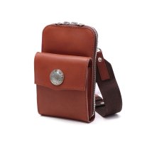 REDMOON/レッドムーン REDMOON 正規取扱店 ショルダーバッグ メンズ レディース 斜めがけバッグ ブランド スマホショルダー 斜めがけ 小さめ 革 本革 オイルレ/507946100