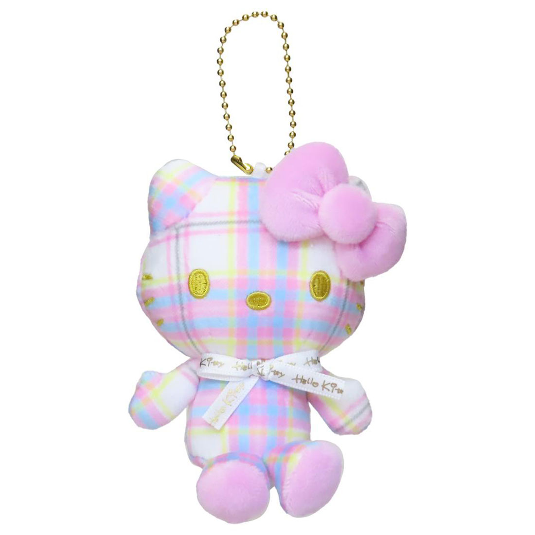 サンリオ ハローキティ ローラアシュレイ ボールチェーン　マスコット ぬいぐるみ サンリオ ハローキティ ローラアシュレイ ボールチェーン