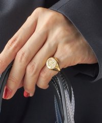 SHIPS WOMEN/50th ANNIV シグネチャー リング(ゴールド)/507946796