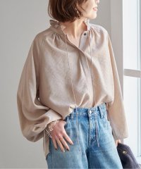 Spick & Span/《追加》ハイブリットフリルリボンブラウス/507946856