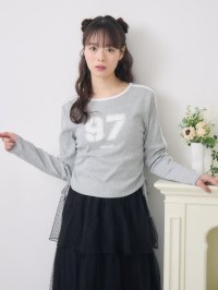 Emsexcite/エムズエキサイト ems excite 袖ラインドロストTEE/507949671