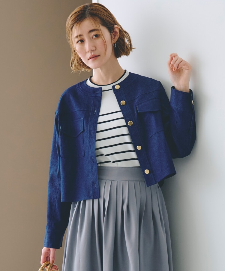(極美品)大人気、ドルガバ、Gジャン、現行タグ近、高級感有り、これからの季節に Yahoo!オークション -「ドルガバ デニム ジャケット」(女性用