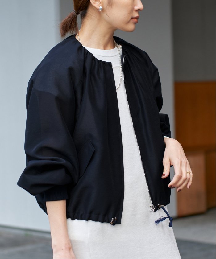 シアーノーカラーブルゾン(507951241) | イエナ(IENA) - d fashion