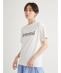 emmi atelier/【10th】【ONLINE限定カラー】eco emmiロゴTシャツ/507951299