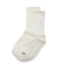 emmi atelier/【10th】emmiロゴコットンリブソックス/507951309