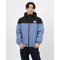 UNITED COLORS OF BENETTON/ユナイテッド カラーズ オブ ベネトン UNITED COLORS OF BENETTON. フード付き胸元ロゴワッペンバイカラー中綿ジャケット/507951430